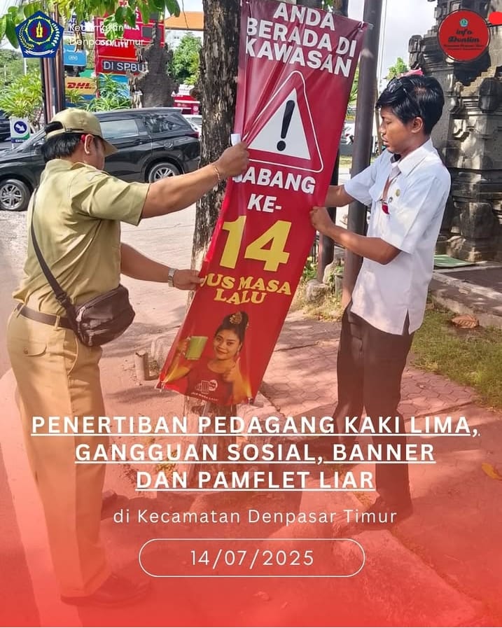 Foto kegiatan di Lingkungan Kecamatan Denpasar Timur 2025