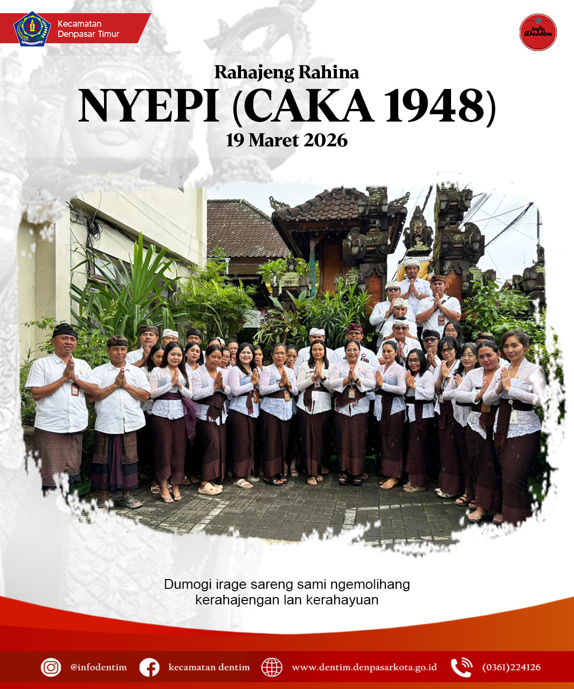 SELAMAT HARI RAYA NYEPI